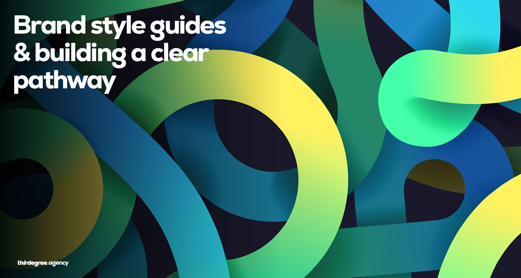 Brand style guides & building a clear pathway